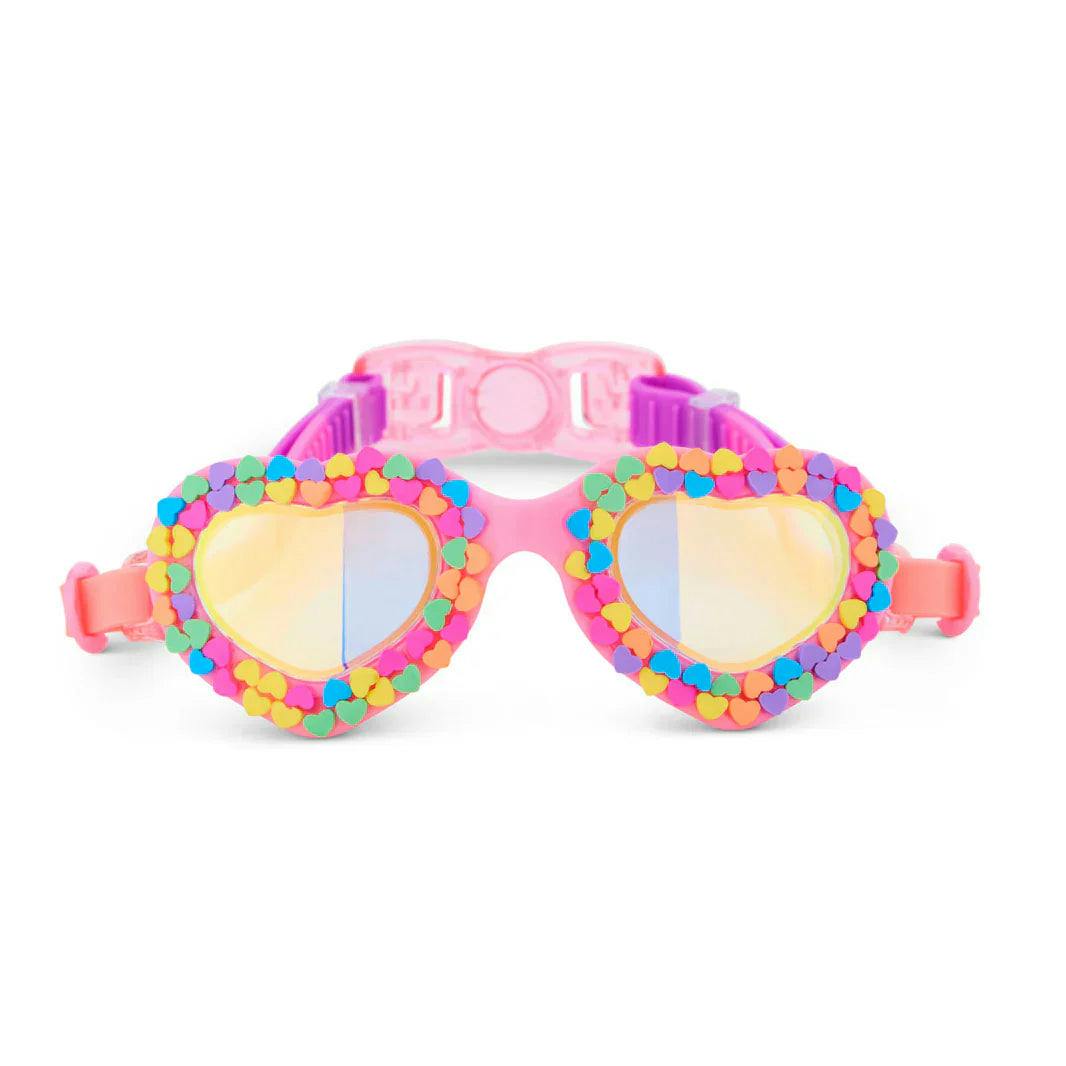Candy Heart Frame Youth Swim Goggle