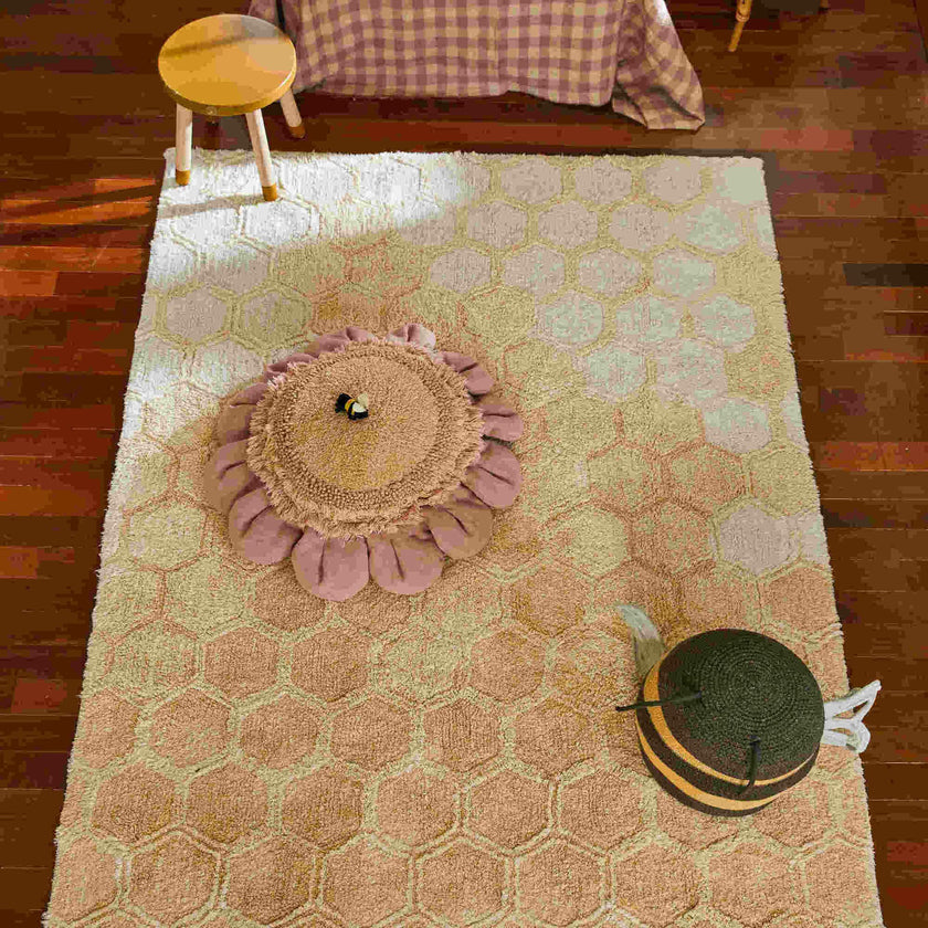 Washable Rug Sweet Honey 4' 7" x 6' 7"