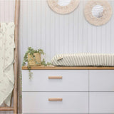 Organic Cotton Stripe Change Pad Cover