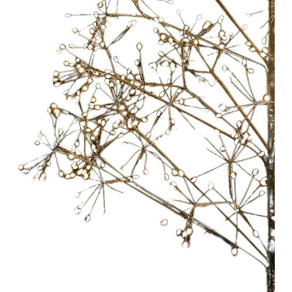 4-Foot Pre-Lit Warm White LED Silhouette Fairy Tree
