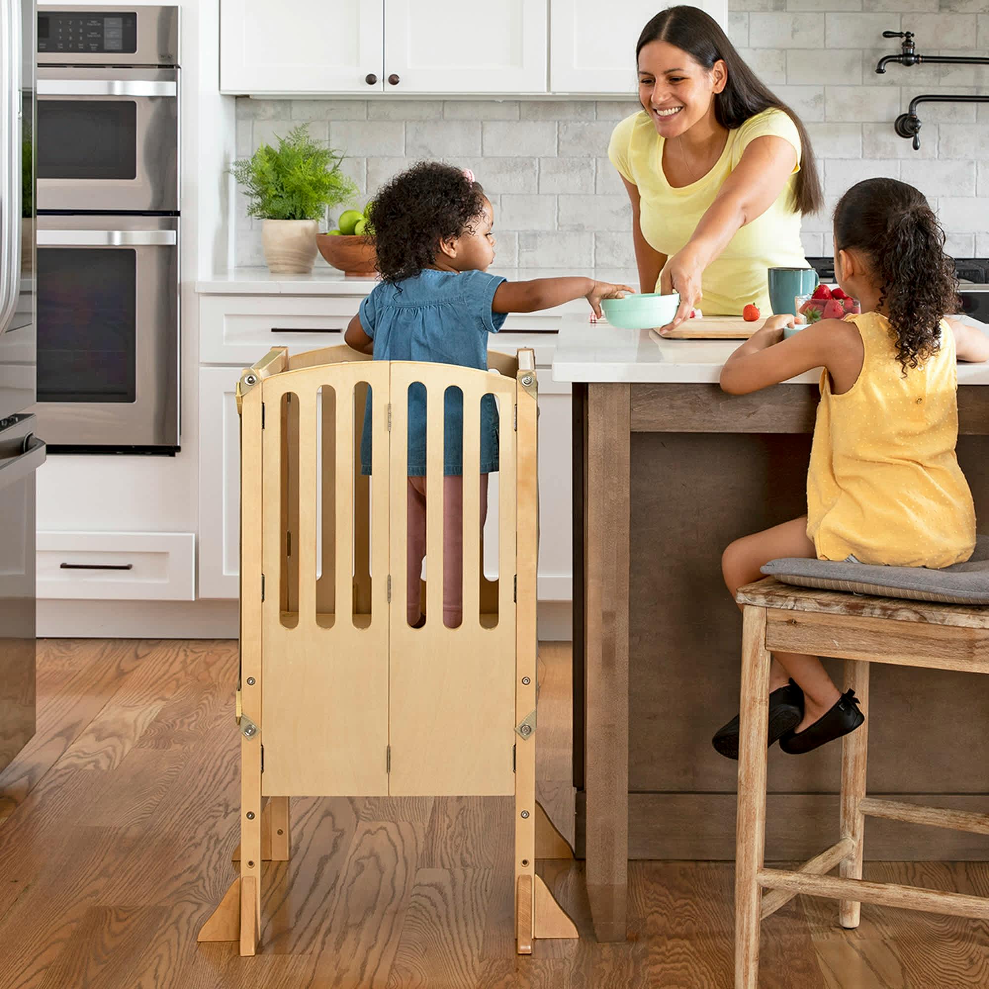 Contemporary Kitchen Helper Stool