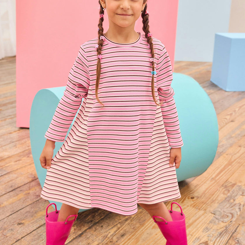 Mixed Stripe Dress