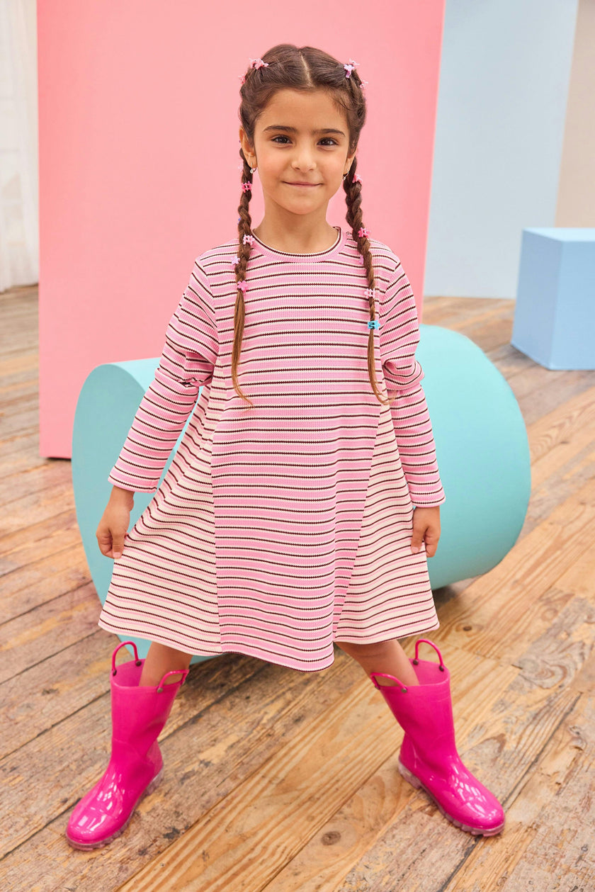 Mixed Stripe Dress