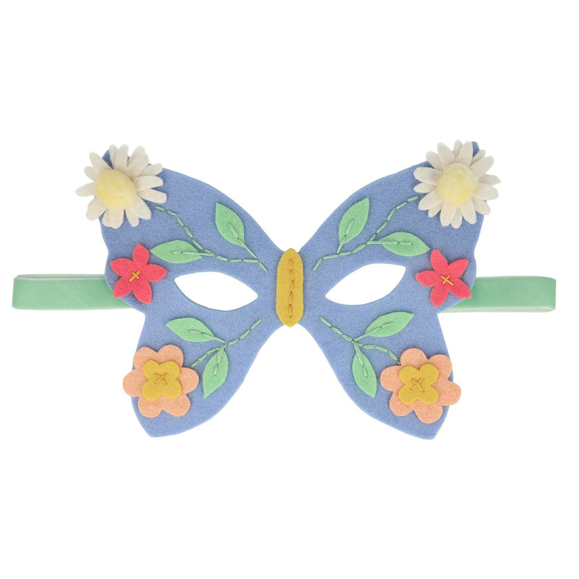 Flower Embroidery Mask