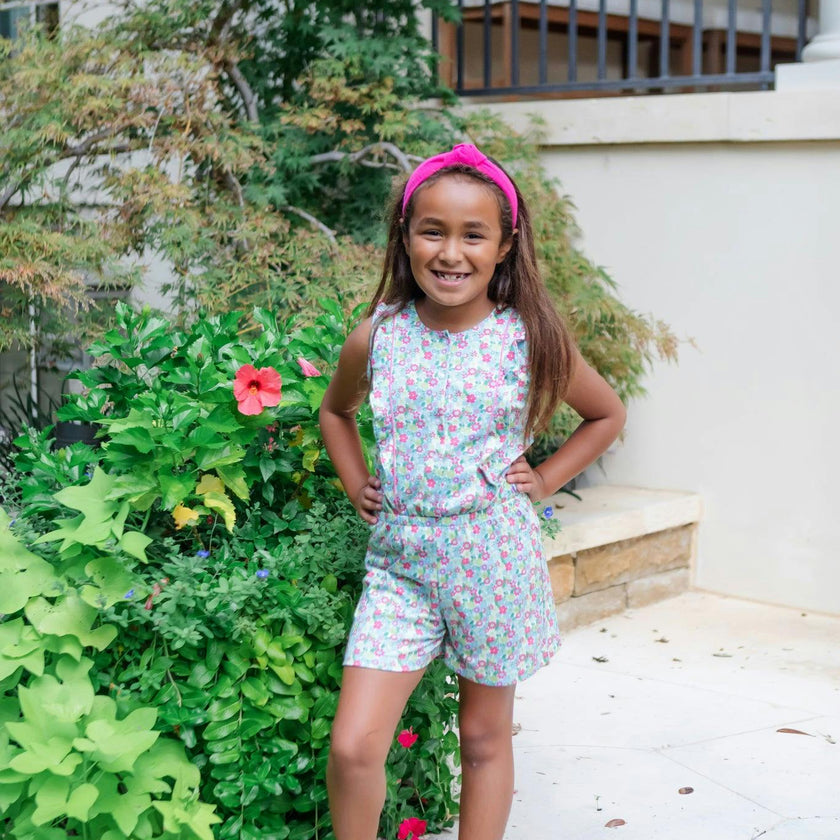 Lola Girls' Romper - Arboretum Floral