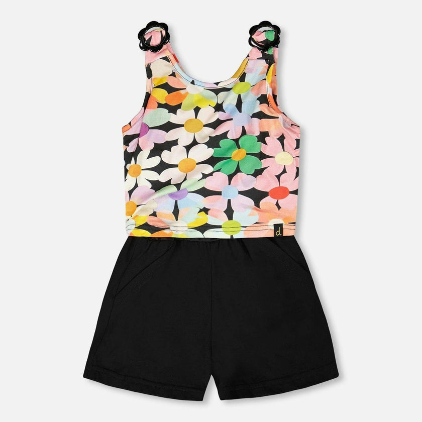 Sleeveless Jersey Jumpsuit