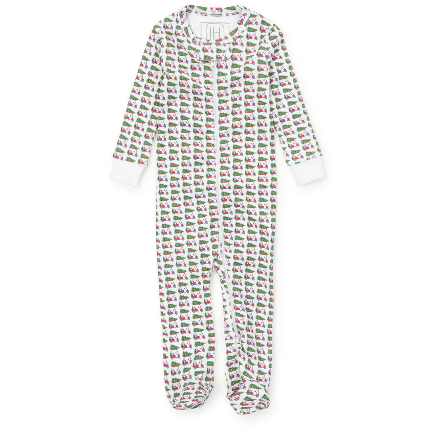Parker Zipper Pajama - Christmas at the Club
