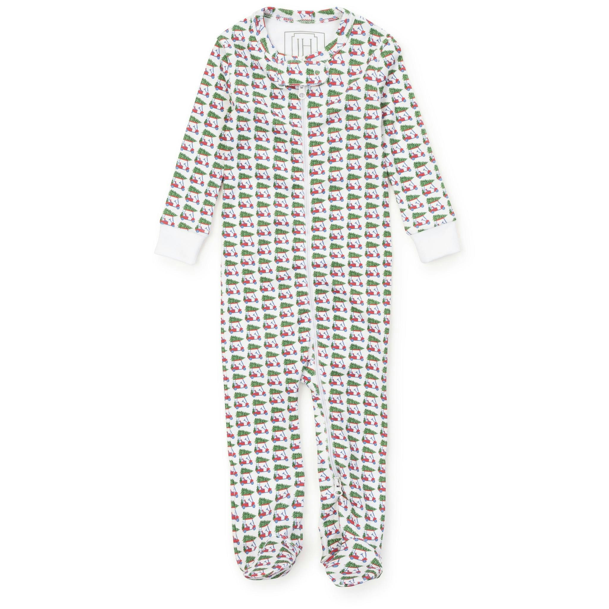 Parker Zipper Pajama - Christmas at the Club