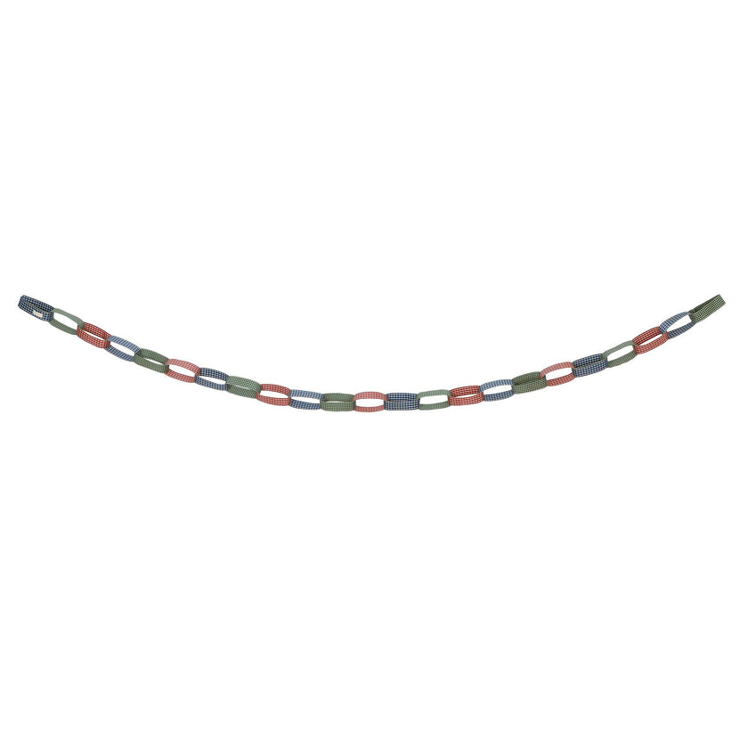 Gingham Chain Link Garland