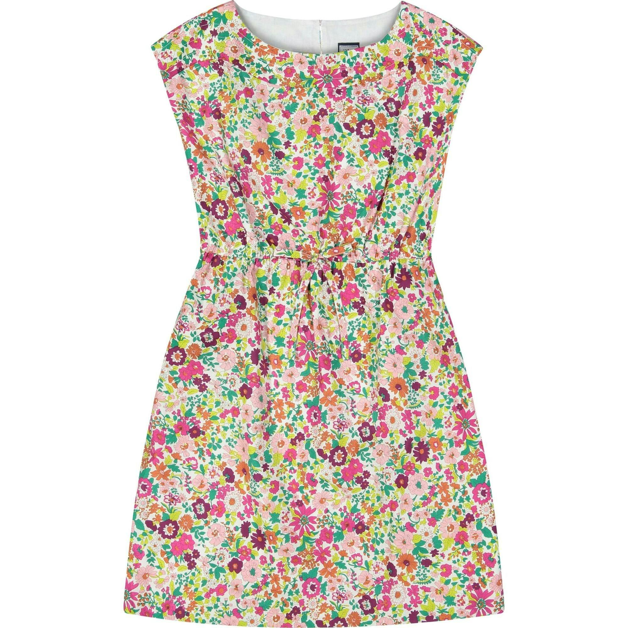 Miss B Izzy Drawstring Dress, Florals