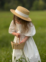Blanca White Cotton Dress