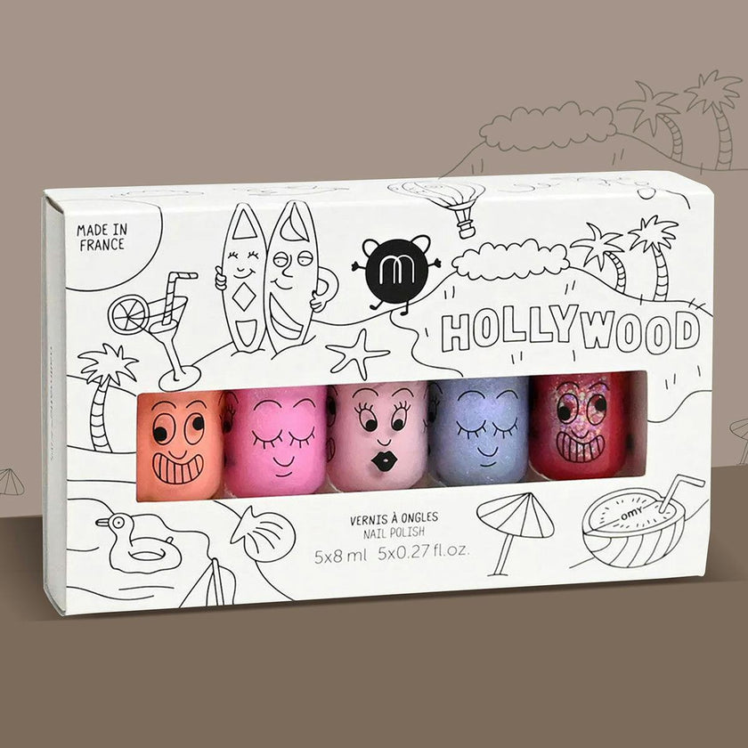5pc Nail Polish Hollywood Set