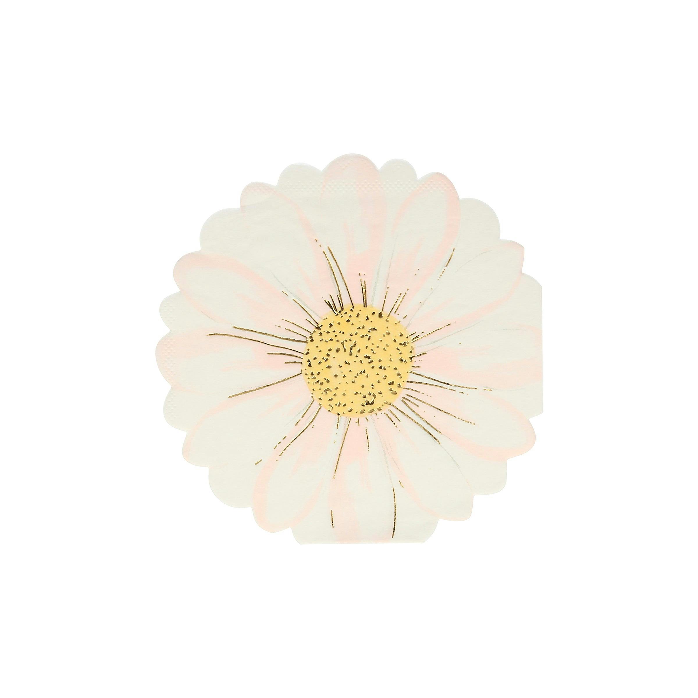 Set of 16 Wild Daisy Napkins