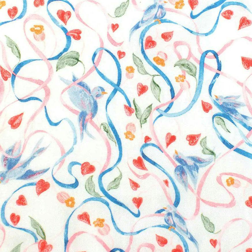 Children's Two Piece Organic Pajamas - Songbird