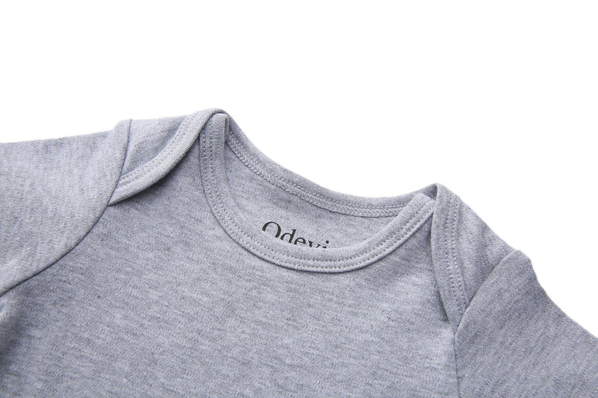 Magnetic Baby Bodysuit 2-Pack - Grey