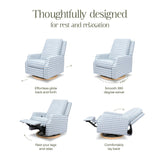 Namesake Crewe Recliner and Swivel Glider