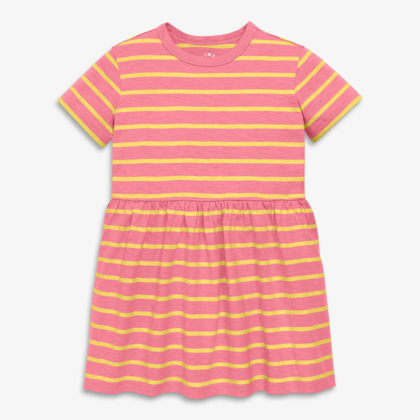 Clearance kids stripe easy dress