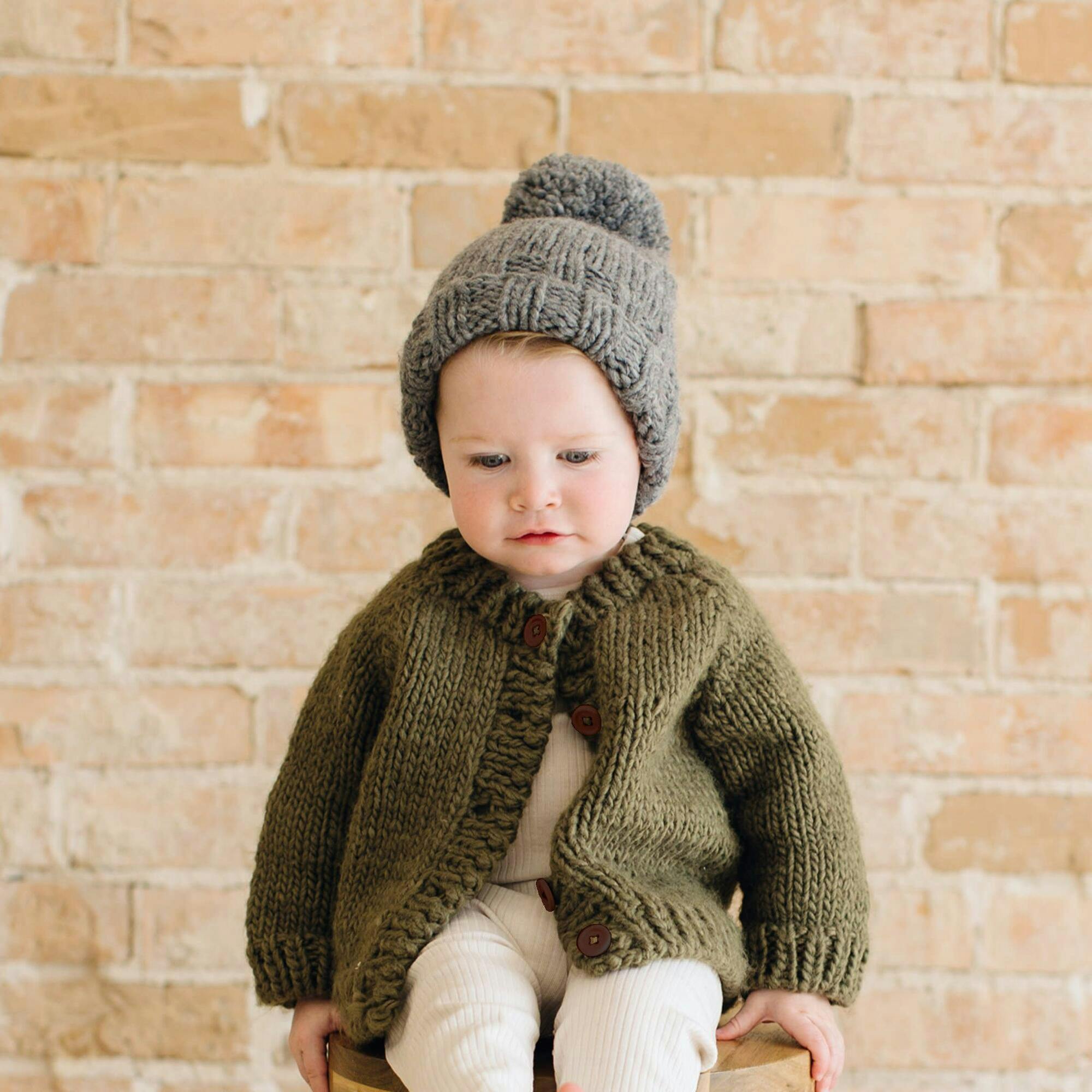 Classic Cardigan - Blush