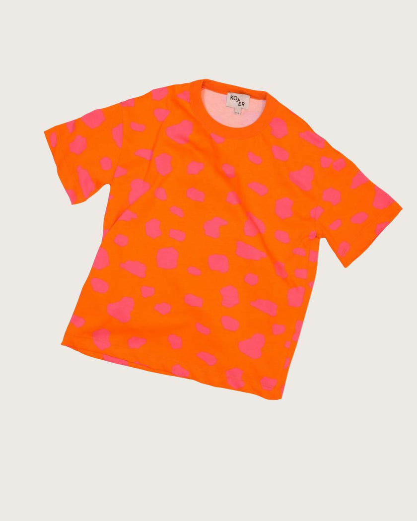 Yuki Jersey Pink Dot Relaxed Tee