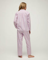 Women's Twill Colette Pajama Set in Fleur Blush