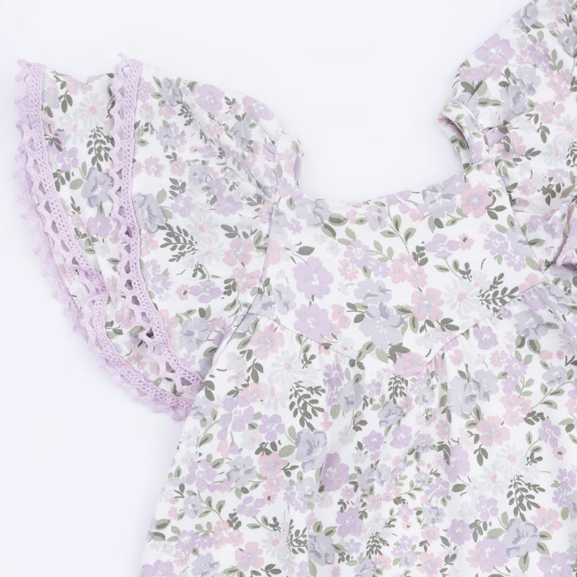 Shannon Floral - V-Neck Bubble