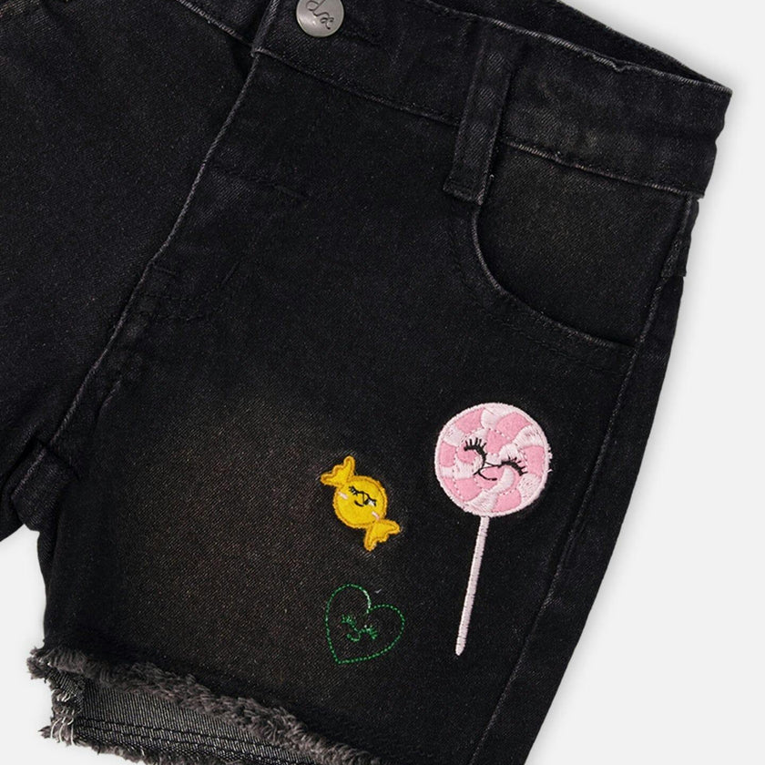 Shorts With Embroidery