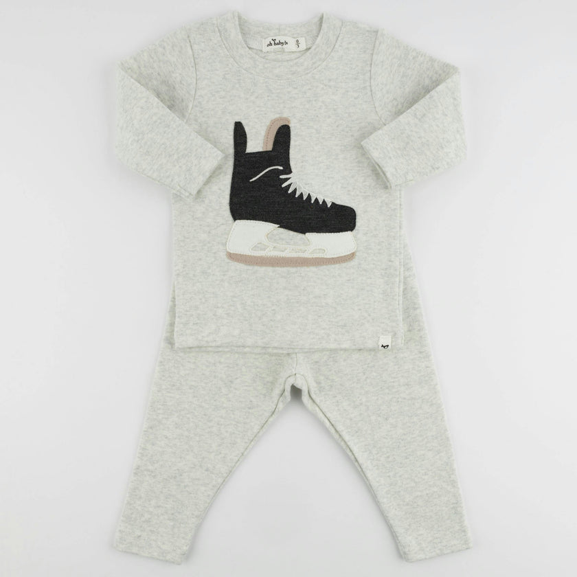 Hockey Skate Baby Rib 2pc Set