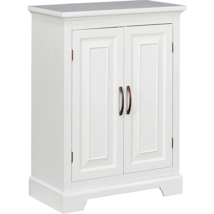 St. James Wooden Floor Cabinet with 3 Shelves