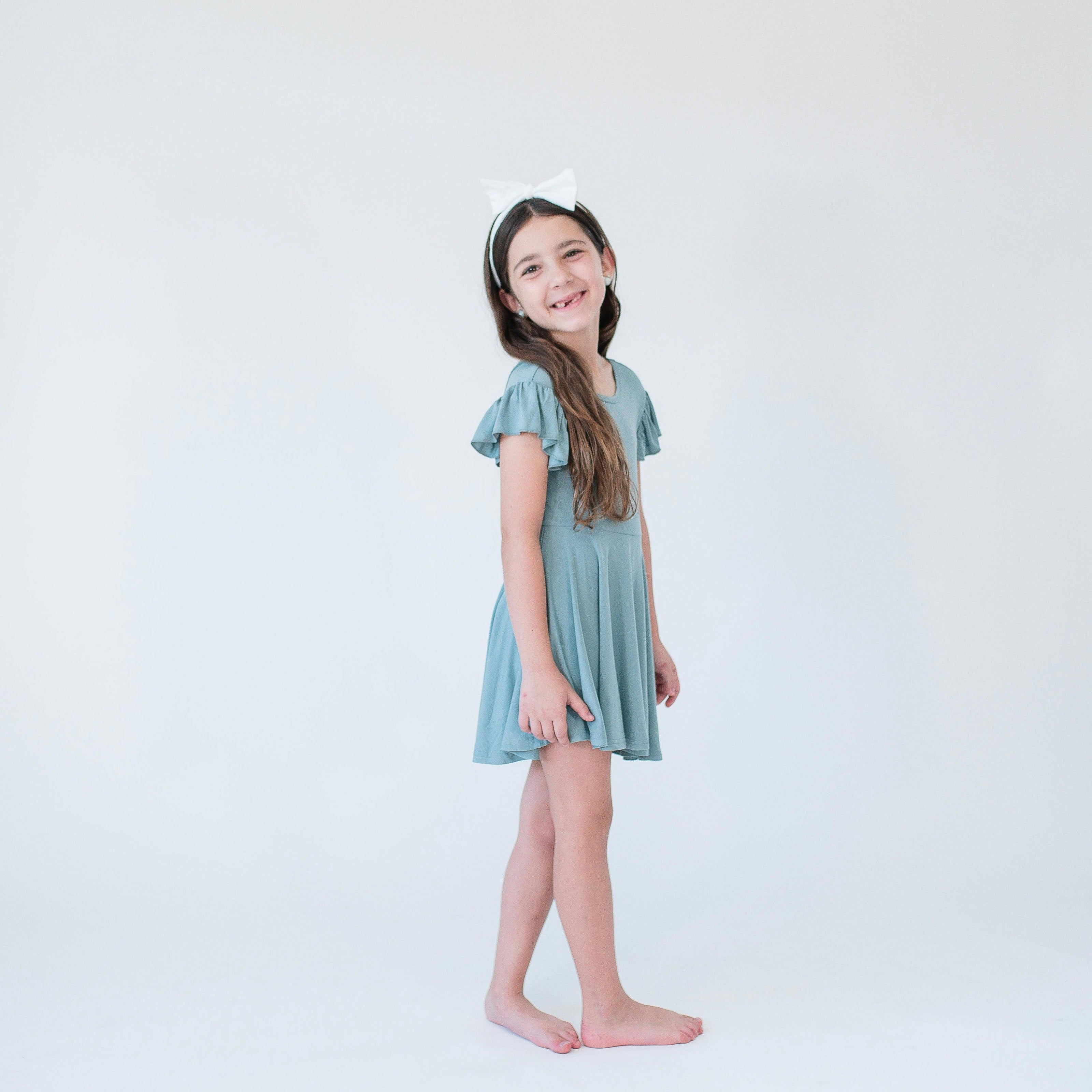 Cap Sleeve Twirl Dress