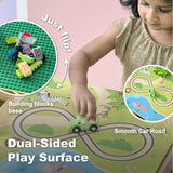 Jungle 2-in-1 Wooden Activity Table + 23Pc & 1 Car Included