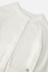 Baby Knit Cardigan Off-White