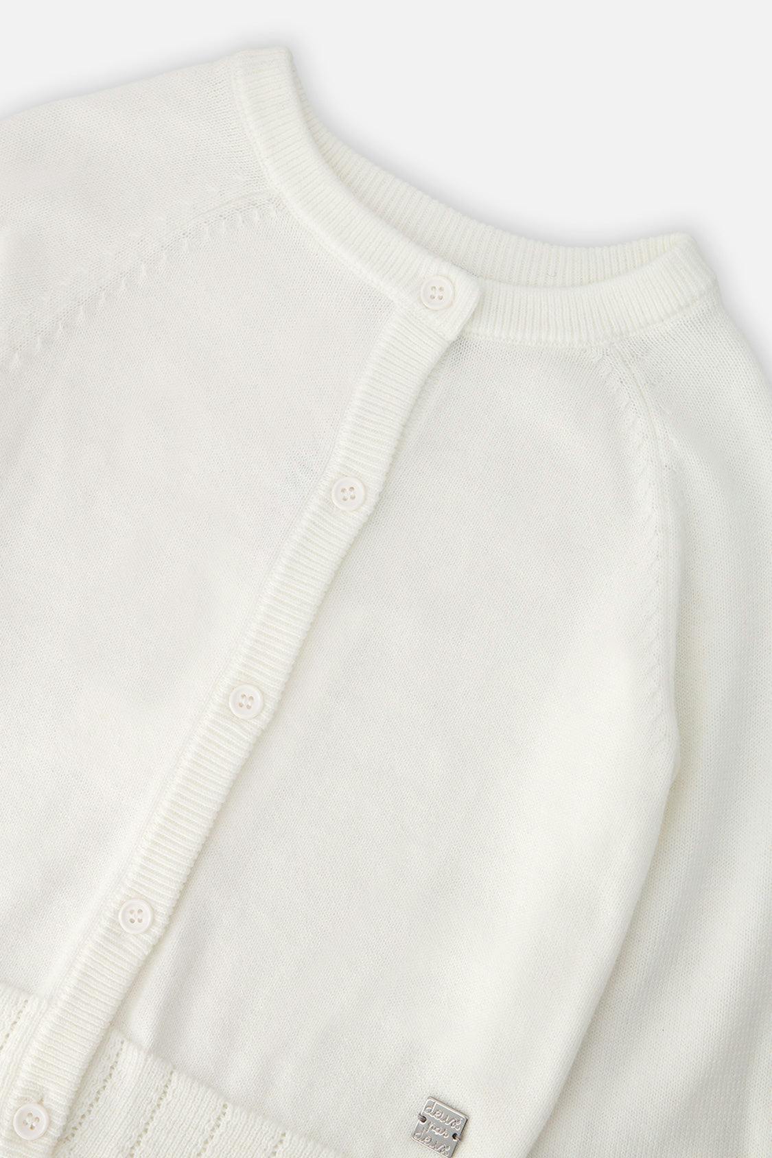 Baby Knit Cardigan Off-White