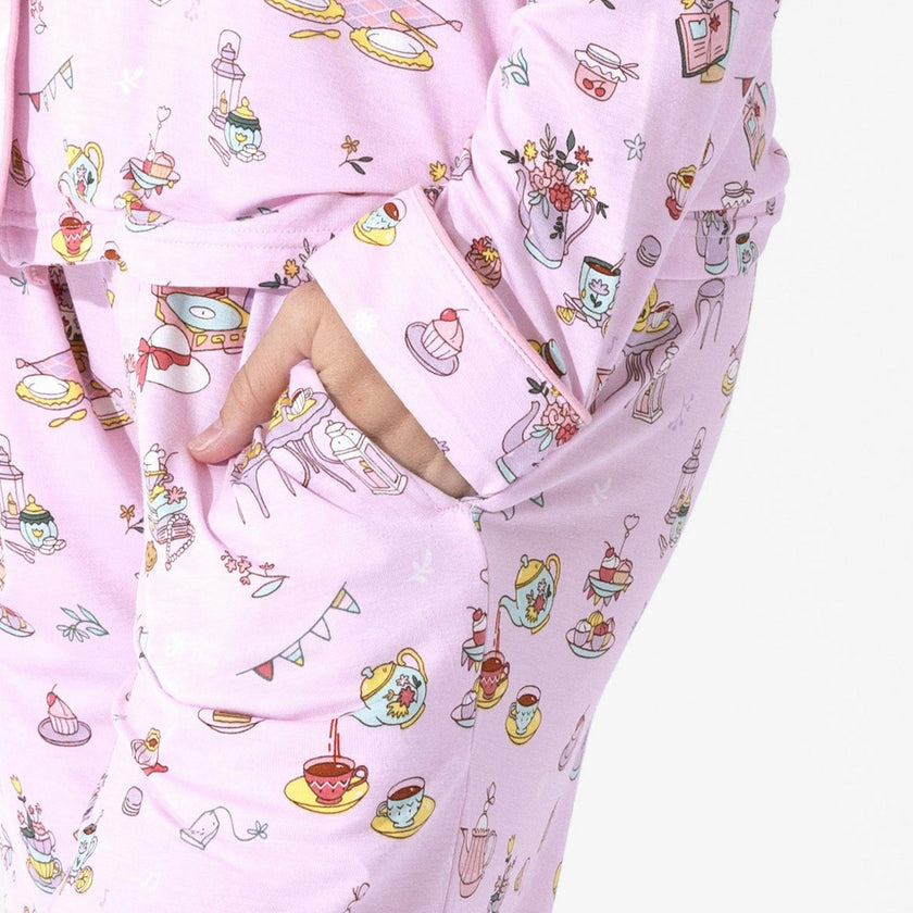Tea Party Bamboo Women's Pajama Set