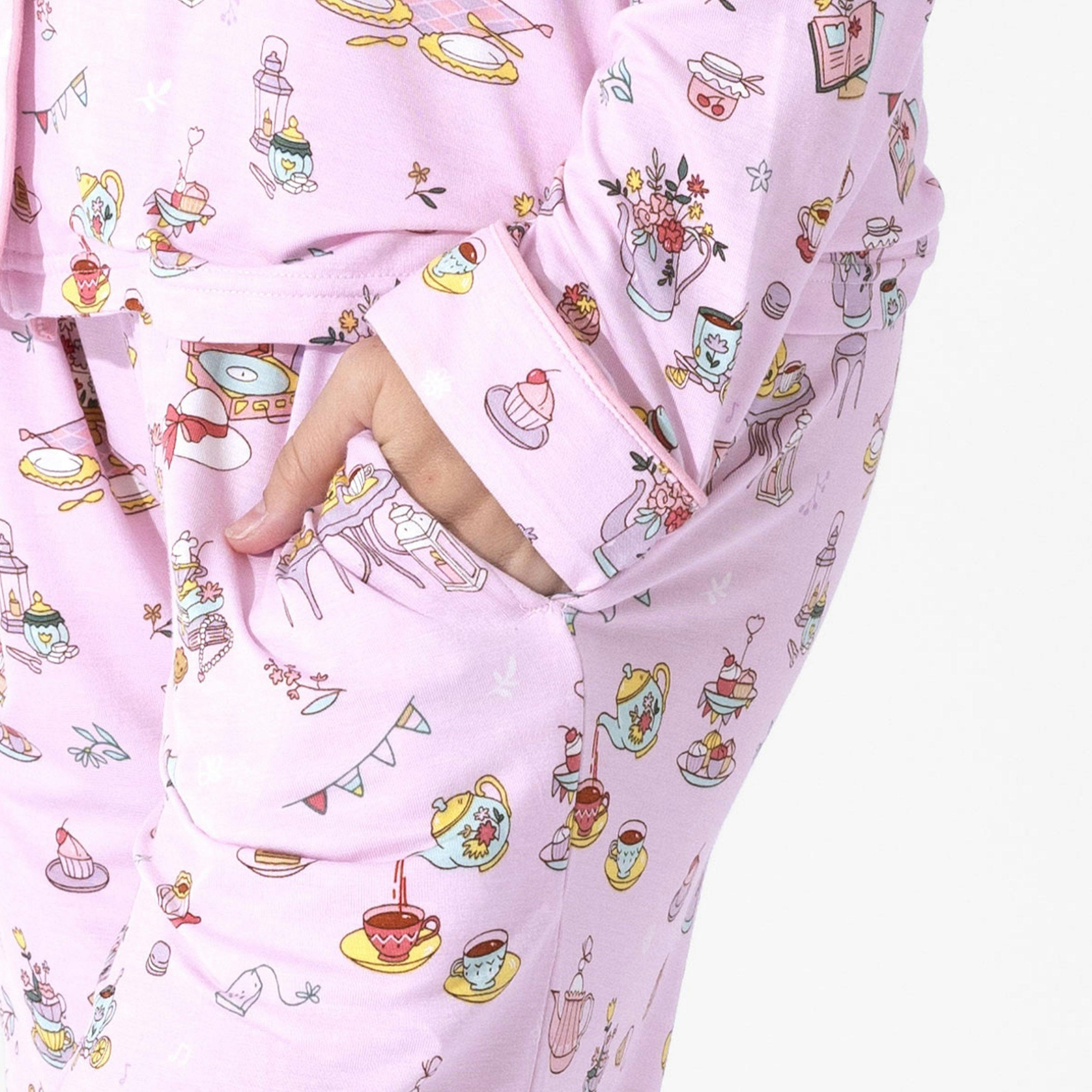Tea Party Bamboo Women's Pajama Set