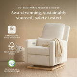 Babyletto Sigi Electronic Recliner and Glider with USB Port
