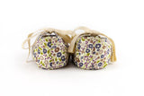 Little Royals Booties - Liberty Bleuet (cornflower)