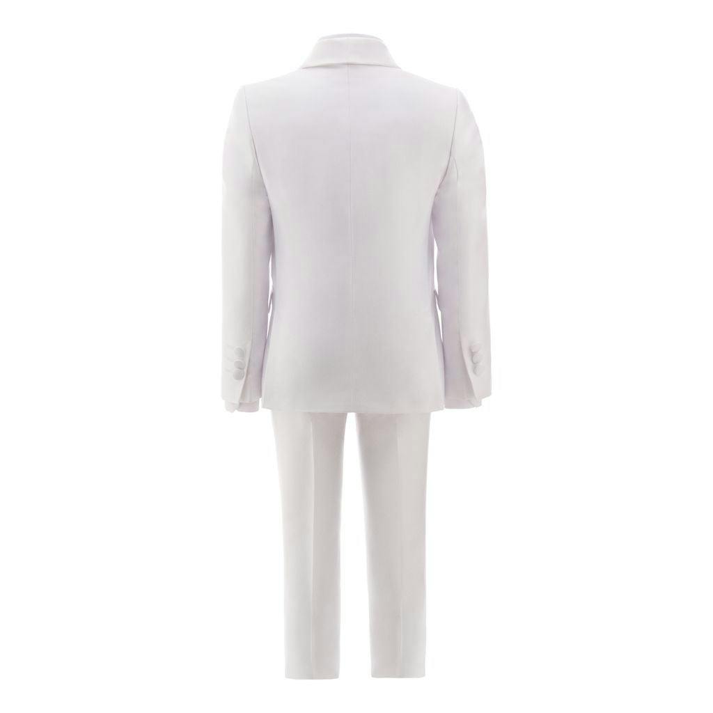 White Shawl Lapel Suit