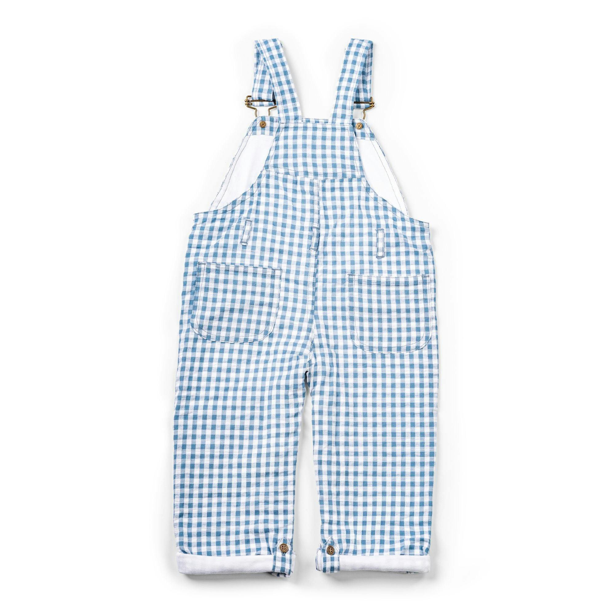 Atlantic Seersucker Overalls