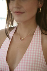Rose Rings Necklace