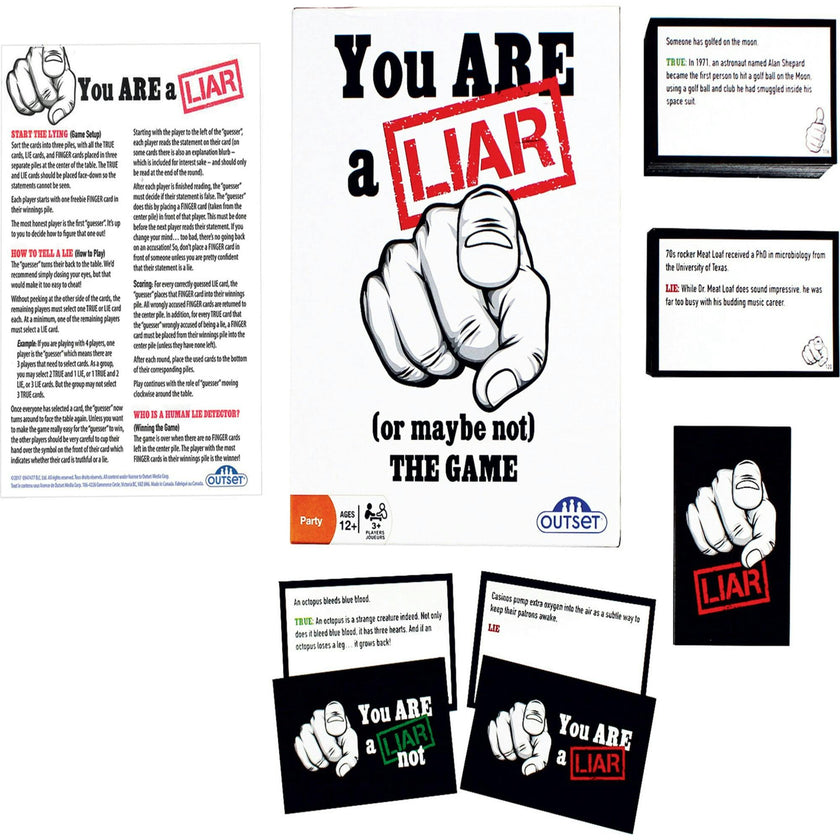 Outset Media You Are A Liar or Maybe Not The Game