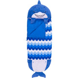 Happy Nappers: Pillow & Sleepy Sack: Large - Blue