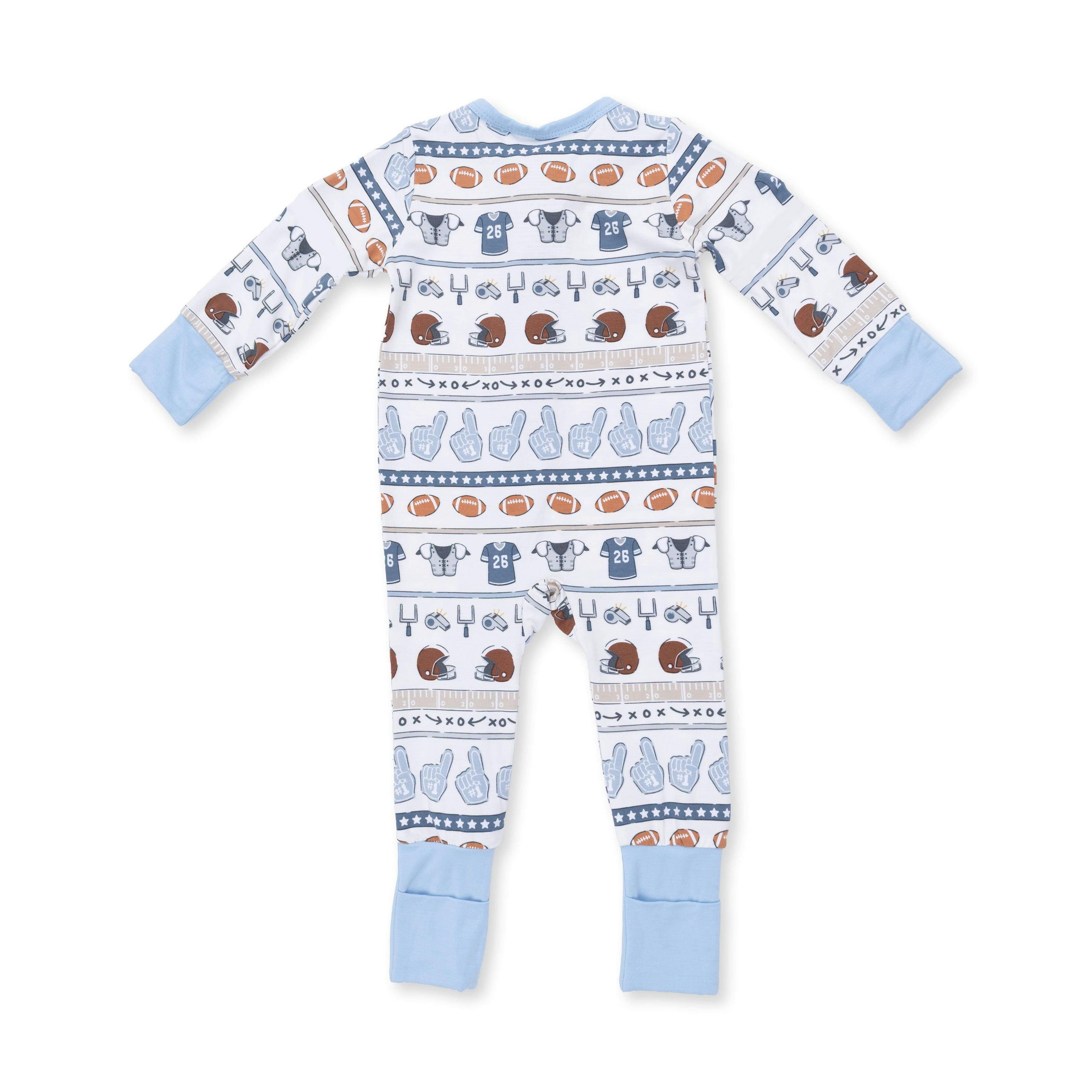Football Stripe - Convertible Romper