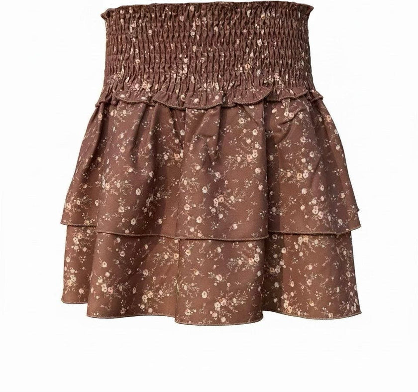 Scottie Skirt Brown Sugar Blooms