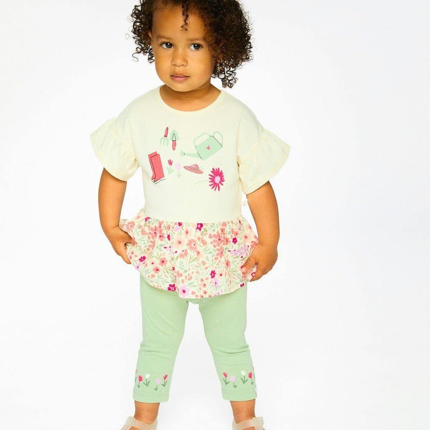 Organic Cotton Bi-Material Tunic