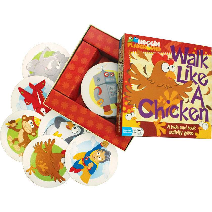 Walk Like a - A Preschool Activity Game of Hide-and-Seek