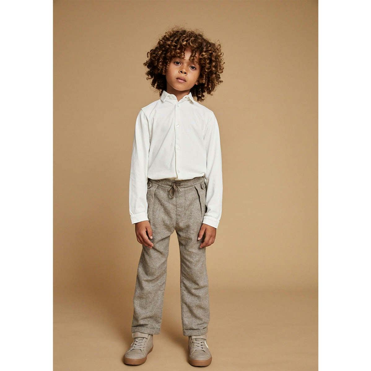 Flannel Jogger Trousers