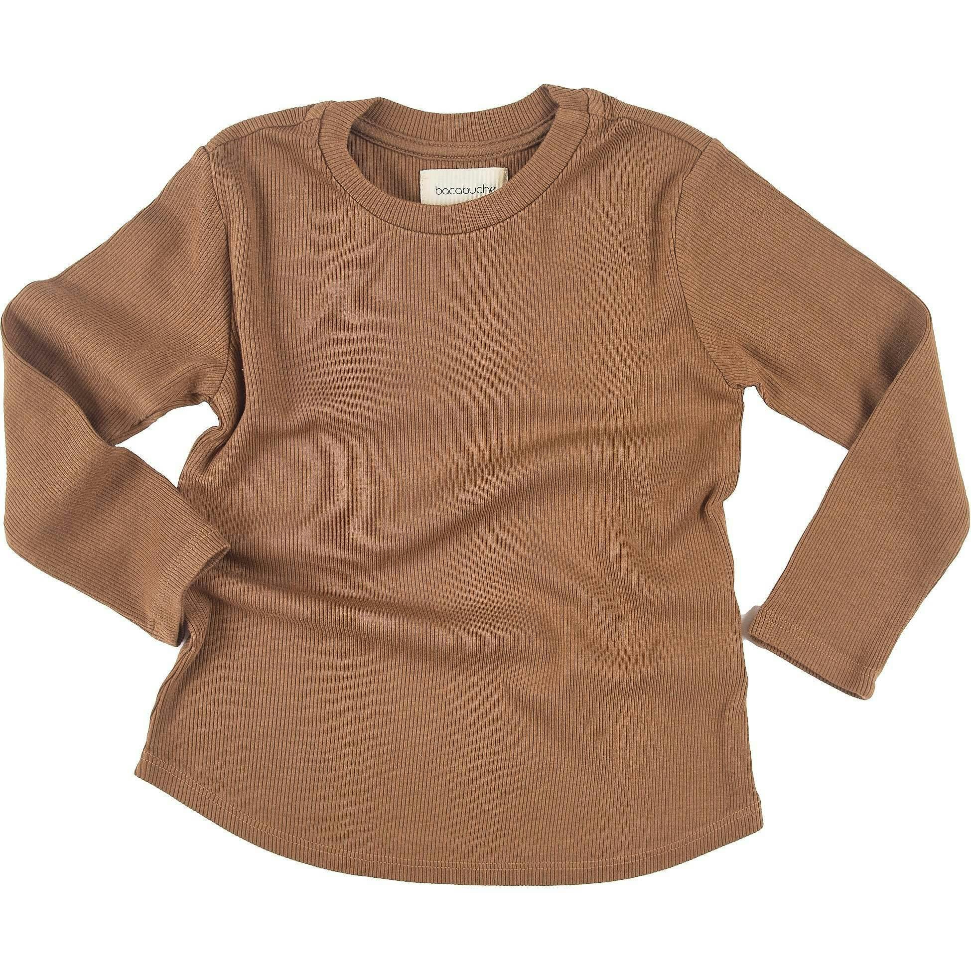 Rib Long Sleeve Top