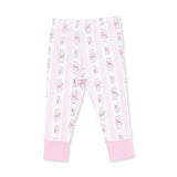 Bella Rose Stripe - Long Sleeve Loungewear Set