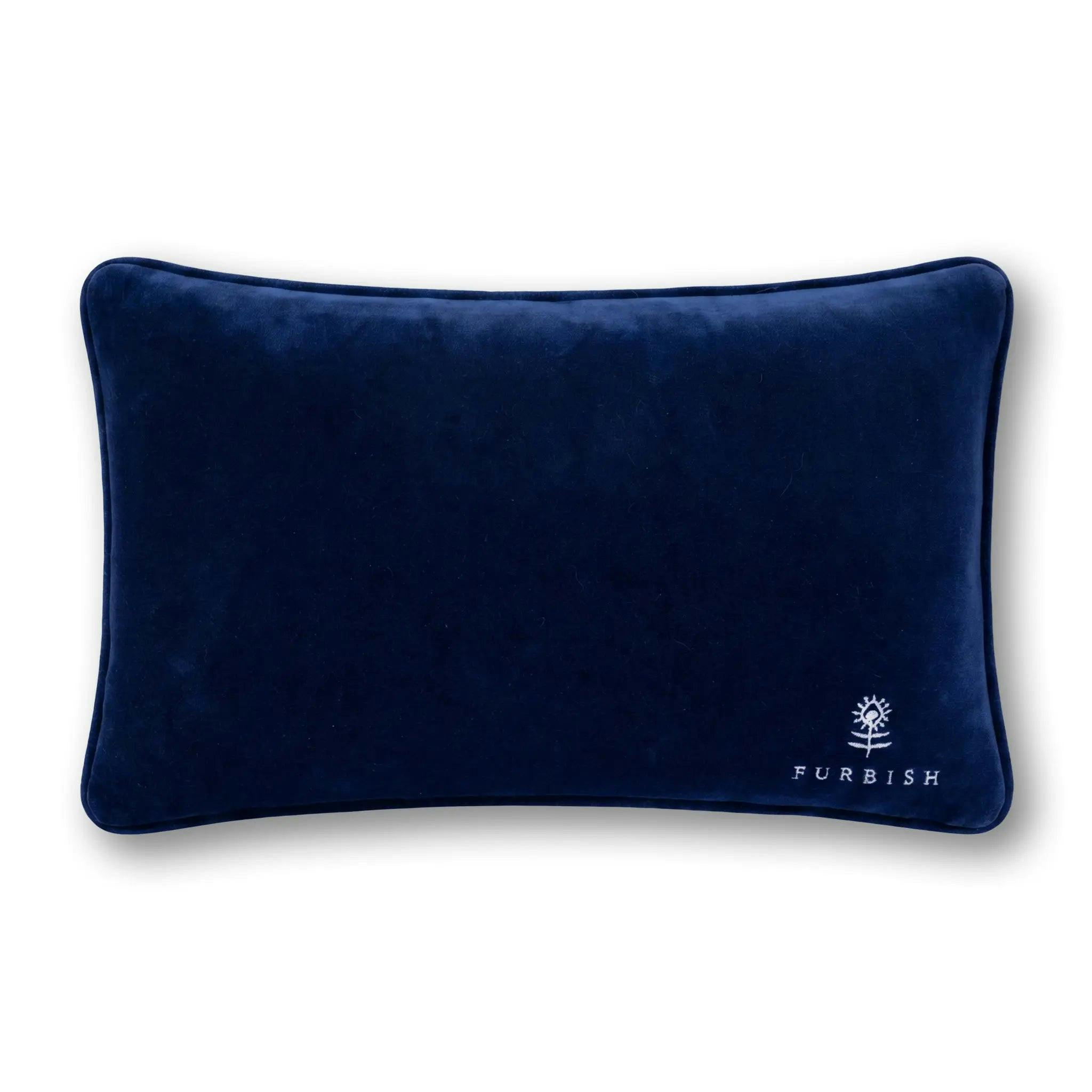 Father Figure Needlepoint Pillow