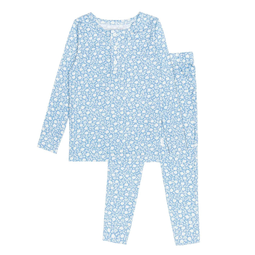 unisex alpine fiore pima pajamas set